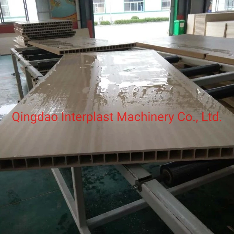 500kg/H PVC WPC Door Panel Making Machine/ Wood Plastic Composite Doors Board Production Line Machinery