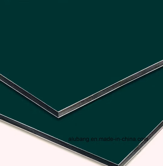 Paneles compuestos de plástico de aluminio con precio competitivo/suministro de fábrica