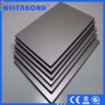 Panel compuesto de aluminio/aluminio para decoraciones interiores de la serie de color claro de 2000 mm de ancho